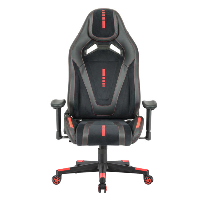 XL-6627-1 4D Armstöd vridbar gamingstol i läder